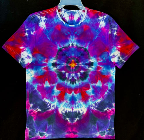 reg. Cotton T shirt (Tommy Hilfiger brand)  Large #4787 Mandala design $90