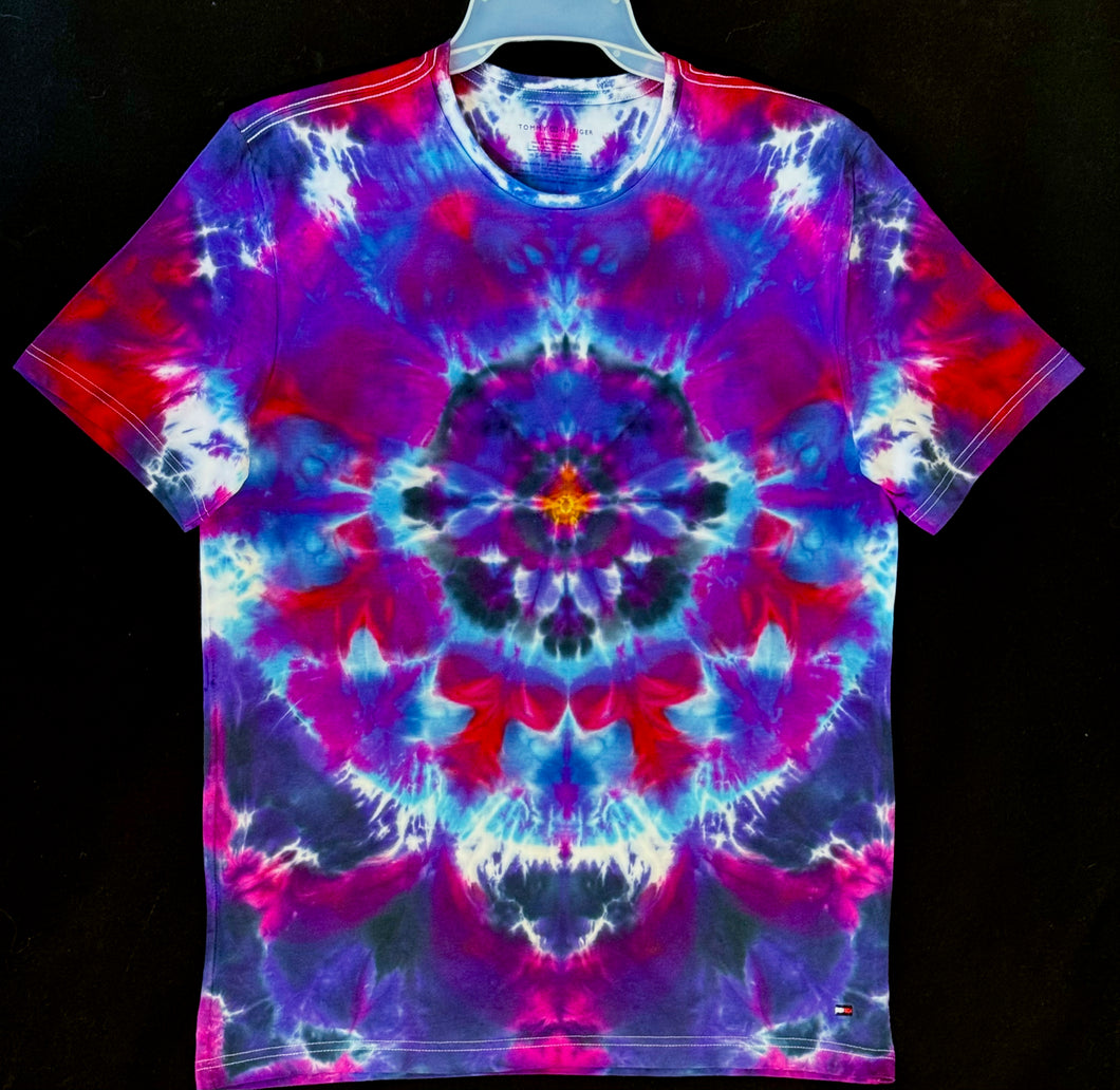 reg. Cotton T shirt (Tommy Hilfiger brand)  Large #4787 Mandala design $90