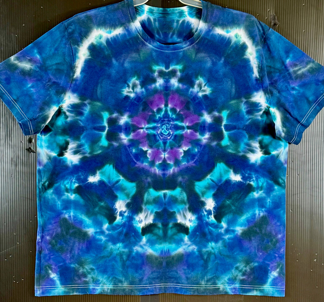 Soft Stretch Premium Quality T shirt XXL #4819 Mandala design $90 *Special*