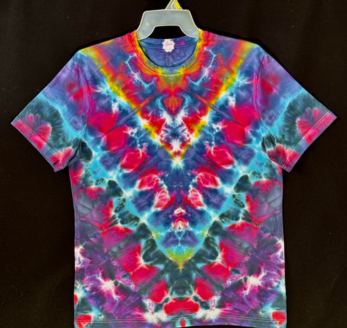 Soft Stretch T shirt Large #4825 Chevron design $80