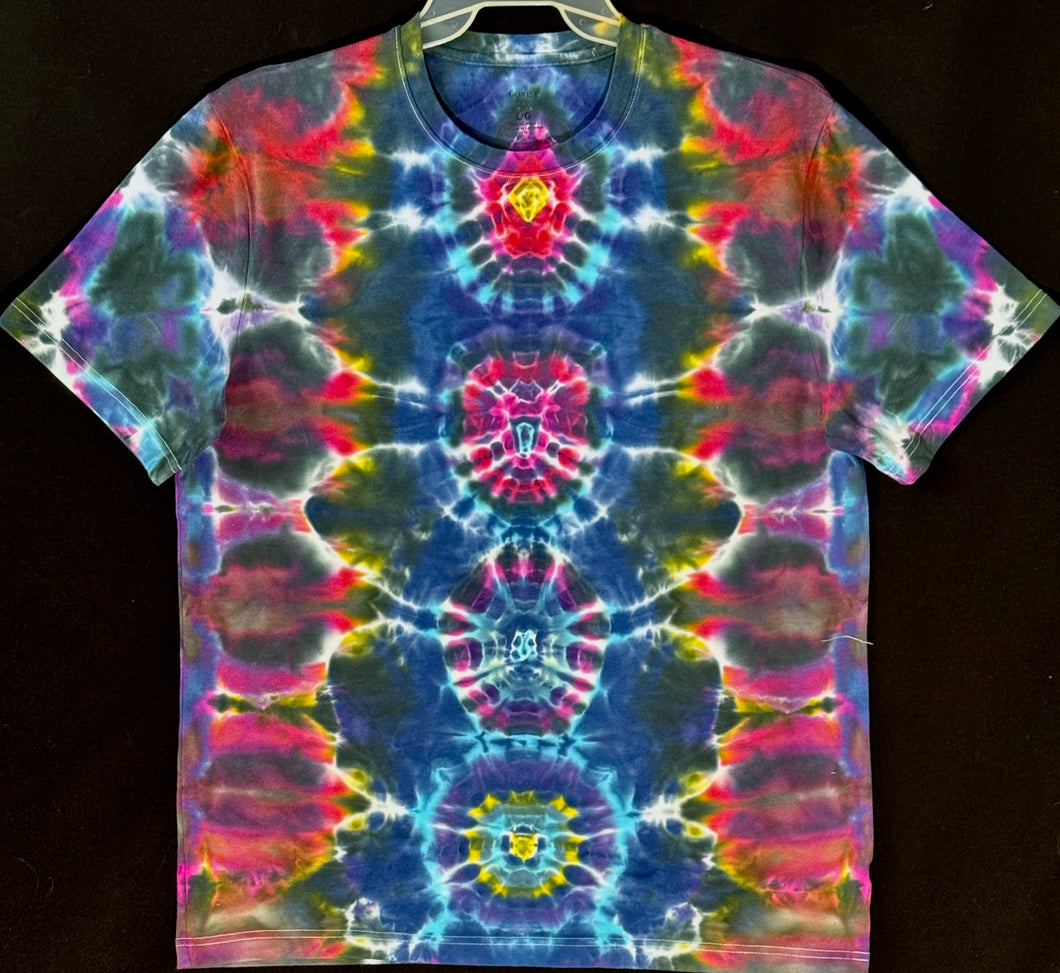 Sott Stretch T shirt Large # 4828 Scarab Totem design *Special* $85
