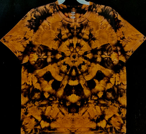 Reg. Cotton T shirt XL #4846 Mandala design $80