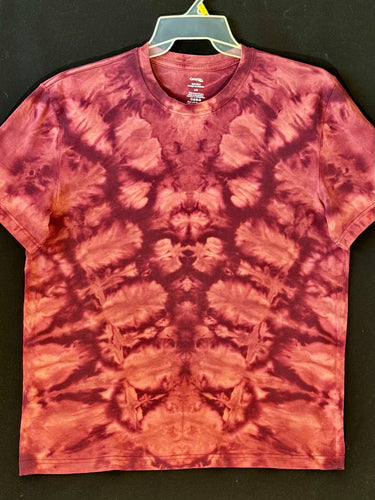 Reg. Cotton T shirt mono Large #4859 Chevron design $80