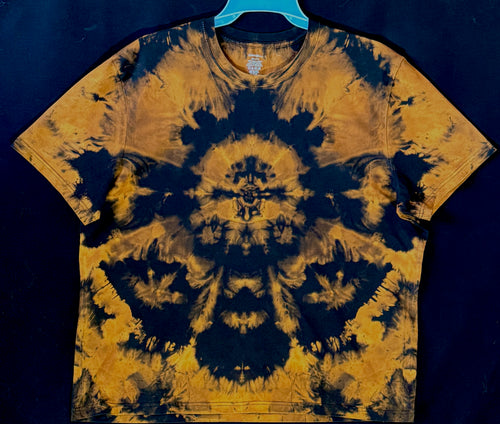 Robust Winter Weight Cotton t shirt XXL #4864 Mandala design $95