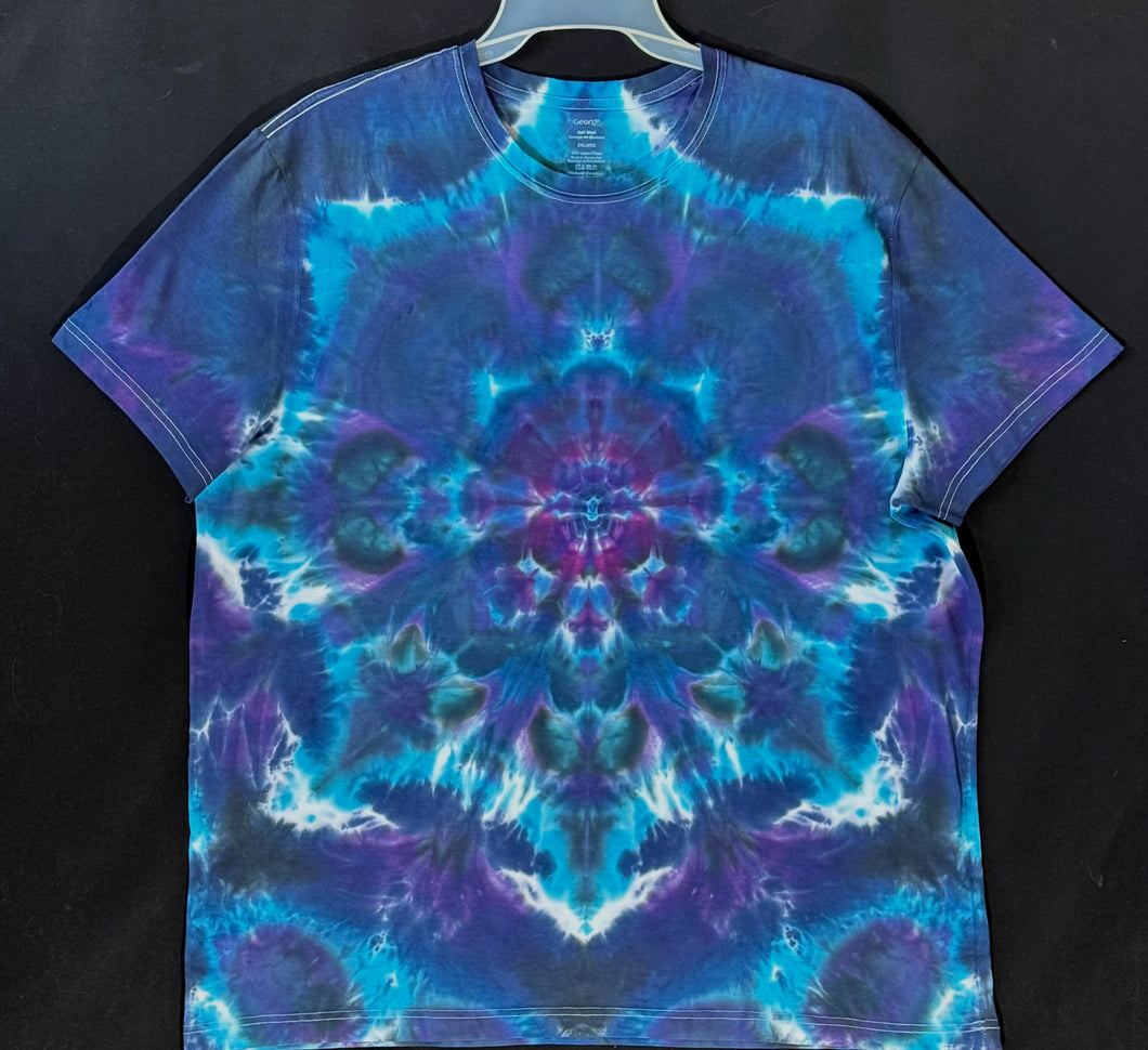 Reg. Cotton T shirt XXL #4873 Mandala design $85