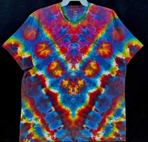 Reg. Cotton T shirt XXL #4875 Chevron design $85