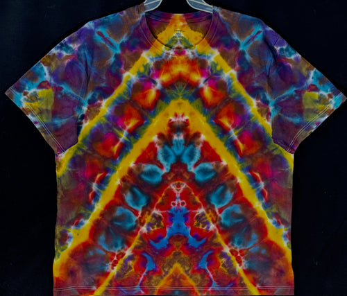 Soft Stretch cotton T shirt XXL #4914 Pyramid design $90
