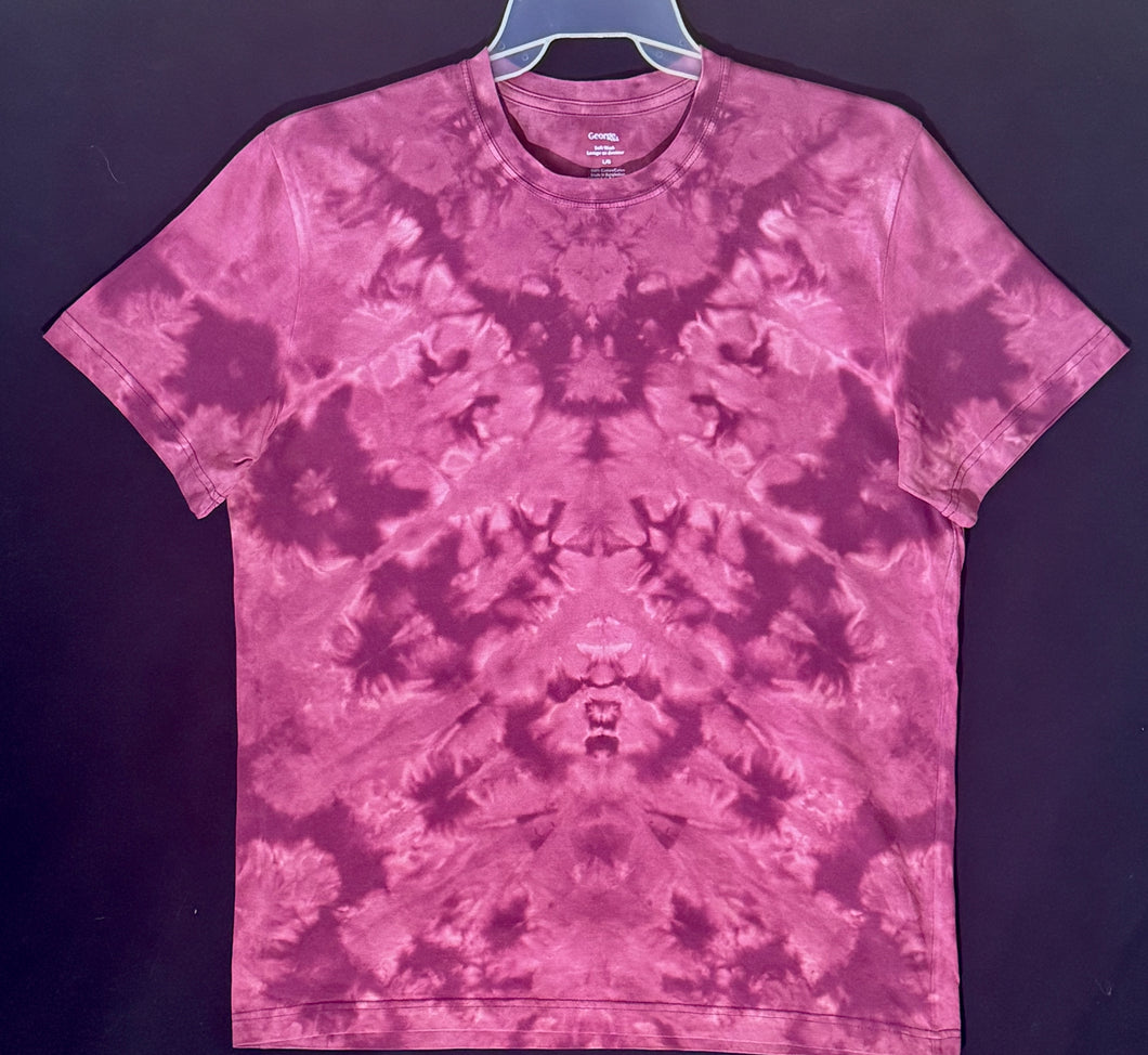 Reg. Cotton T shirt Large # 4946 Chevron design $80