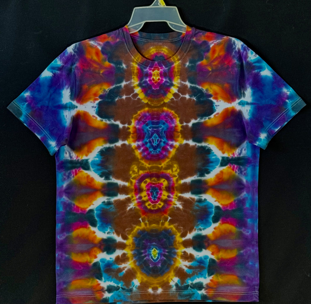 Stretch Cotton T shirt Large #4986 Scarab Totem design *Special* $90