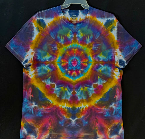 Reg. Cotton T shirt XXL #4992 Mandala design $85