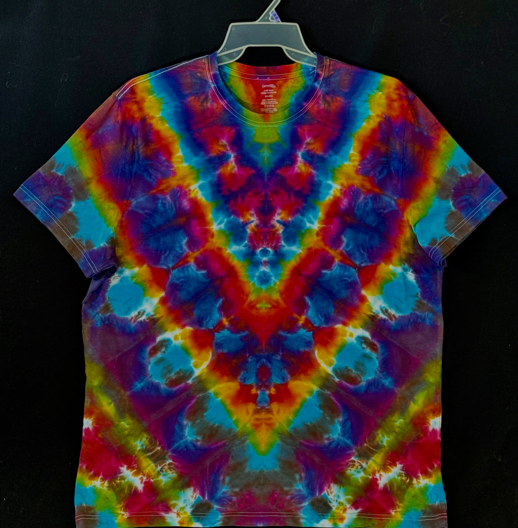 Reg. Cotton T shirt XXL #4995 Chevron design $85