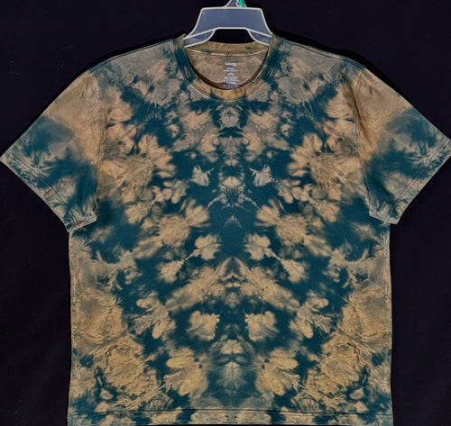 Reg. Cotton T shirt mono XL #5006 Chevron design $80