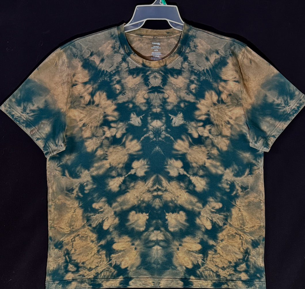 Reg. Cotton T shirt mono XL #5006 Chevron design $80