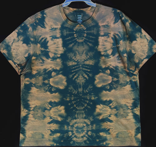 Reg. Cotton T shirt Mono XL #5008 Scarab Totem design $85