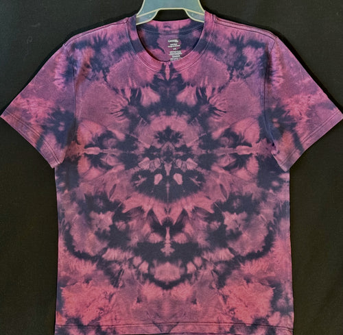 Reg. Cotton T shirt MONO  Large. #5016 Mandala design $80