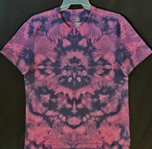 Reg. Cotton T shirt MONO  Large. #5016 Mandala design $80