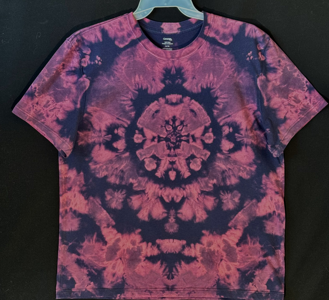 Reg. Cotton T shirt Mono XL #5020 Mandala design $80