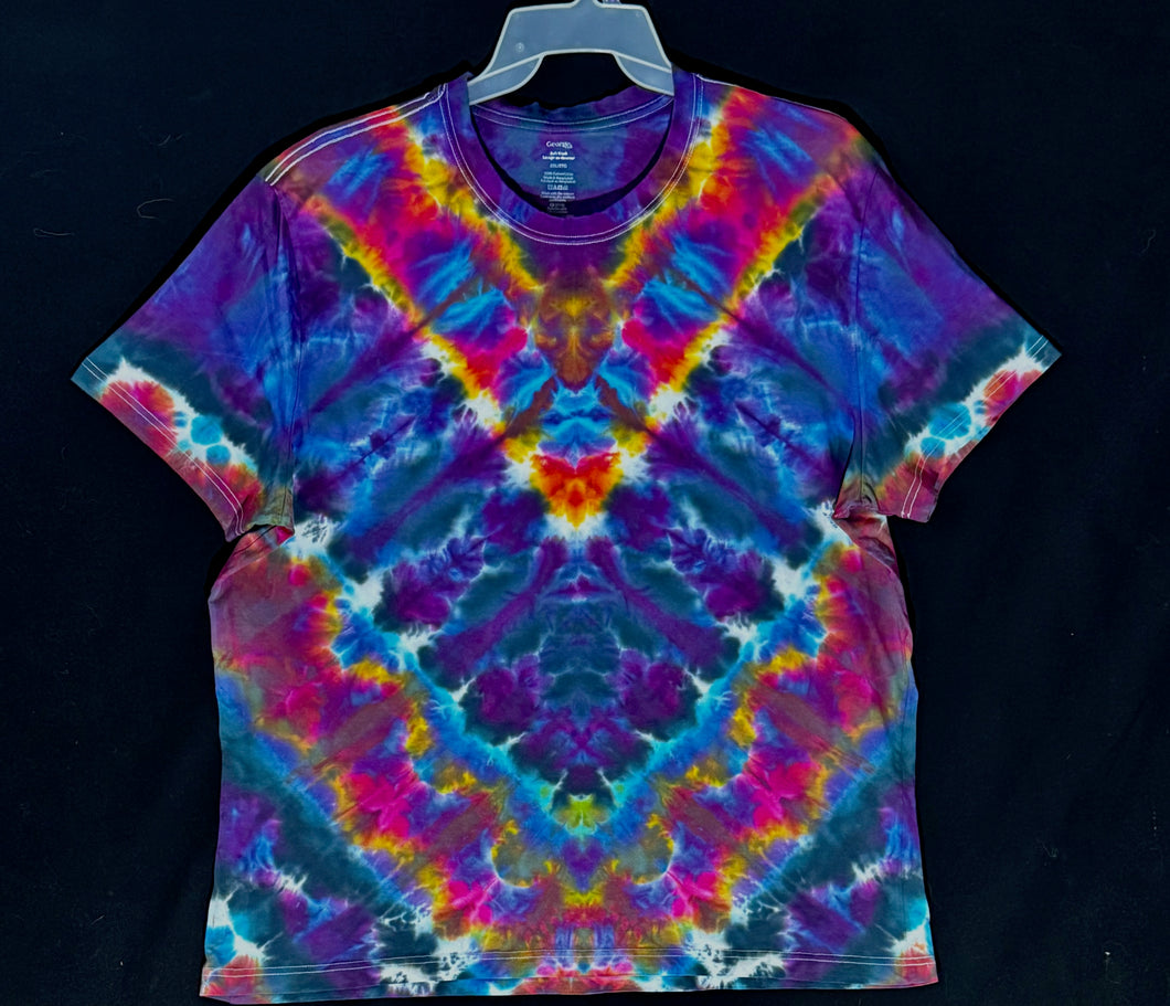 Reg. Cotton t shirt XXL #5063 Chevron design $85