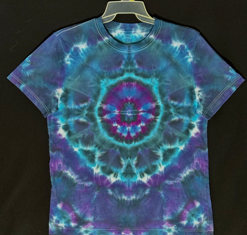 Reg. Cotton T shirt Large  #5070 Mandala design $80