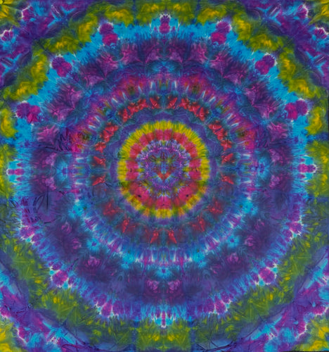 Mandala art panel 'Christmas Wreath 28