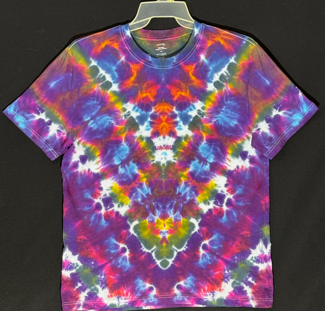 Reg. Cotton T shirt Large #5118 Chevron design $80