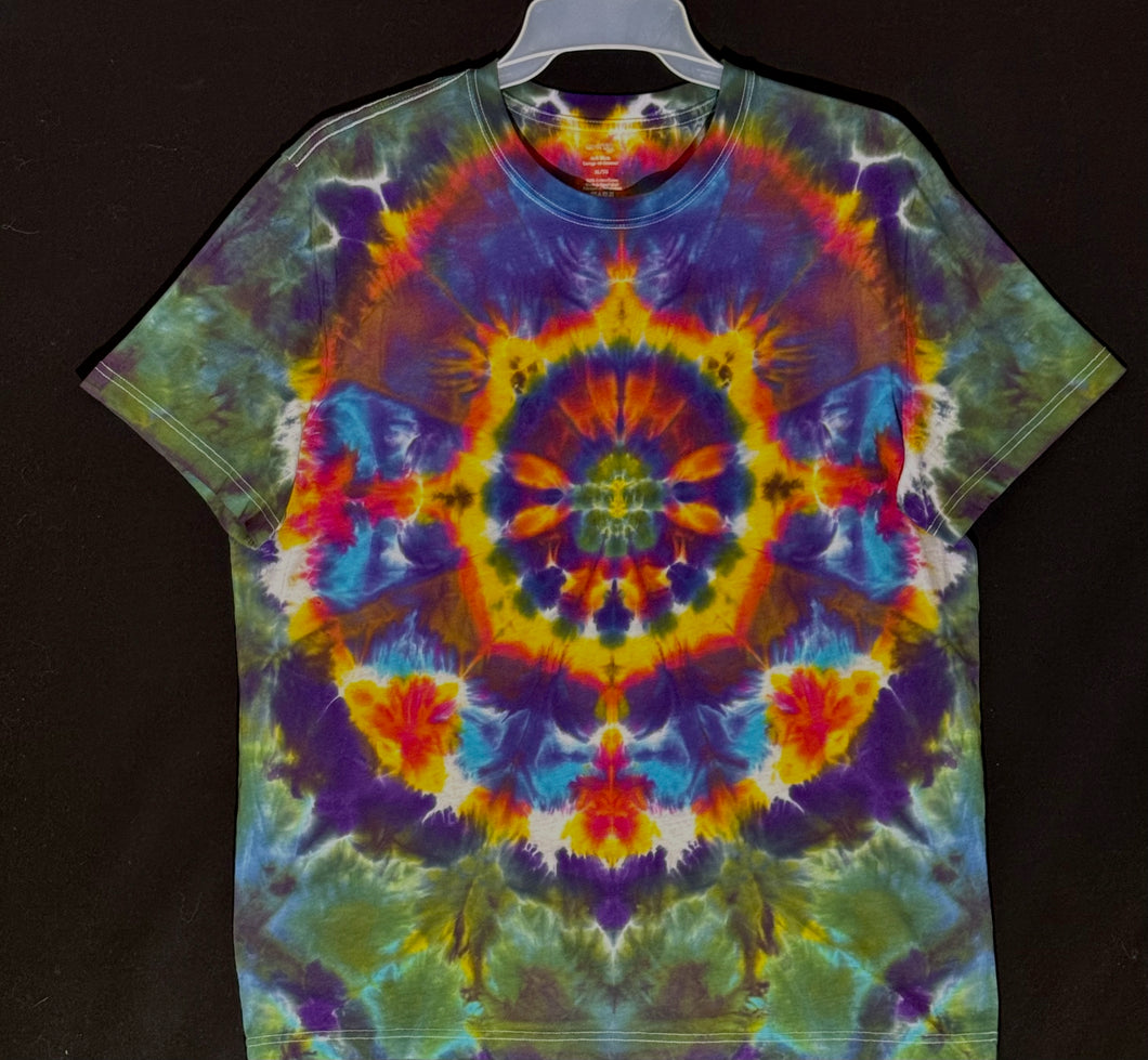 Reg. Cotton T shirt XL #5122 Mandala design $80