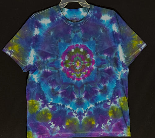 Reg. Cotton T shirt XL #5124 Mandala design $80