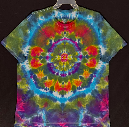 Reg. Cotton T shirt XXL #5126 Mandala design $85