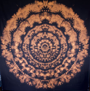 'Faces of Ra' Mandala 96"X90"  #0965