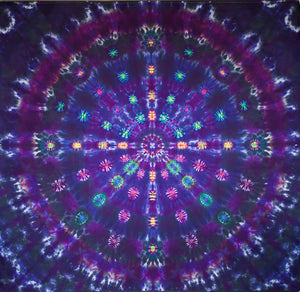 Luminous Trillabytes Mandala 94"X98" #A1004