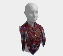Load image into Gallery viewer, Mandala Scarf 100% Natural Silk #6276