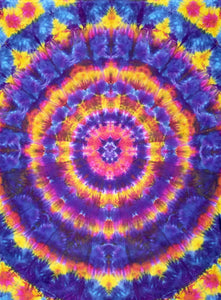 'Happy Harpy' Mandala 27"X21" #9814