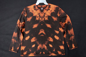 Men's reg. long sleeve shirt XL #0263 Monochromatic Chevron design $120