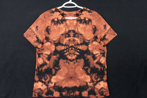 Women reg T shirt Large Monochromatic (chest 40") #0393 Scarab Portal design