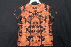 Ladies reg. T shirt XL  (chest 44") #0655 Monochromatic Totem design $80