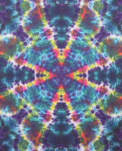 'Cosmic Beams' Mandala 28"X 23" #0790