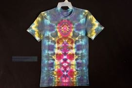 Men's reg. T shirt Small  #0843 Scarab over Totem design $80