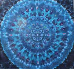 'Azure Serenity' 80''x84'' #4430