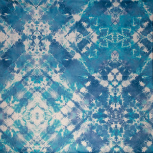 'Arctic Crystals'  art panel  48"X48"  #8234   $250
