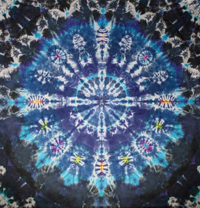 'Ice Blast' Mandala 44"X44" #8583  $250