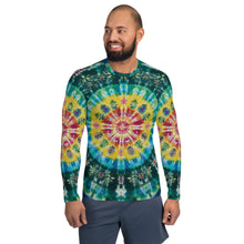 Load image into Gallery viewer, &#39;Sunshine Daydream&#39; Men&#39;s Rash Guard (Skin-tight watersports layer)