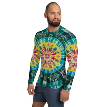 Load image into Gallery viewer, &#39;Sunshine Daydream&#39; Men&#39;s Rash Guard (Skin-tight watersports layer)