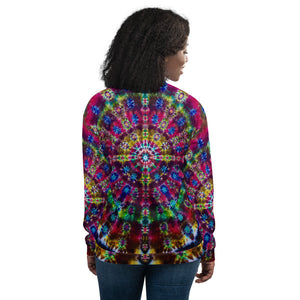 'Celebration of Life' Unisex Bomber Jacket (Polyester)