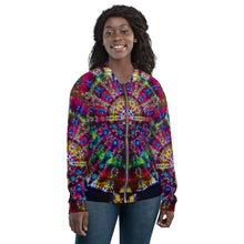 Load image into Gallery viewer, &#39;Celebration of Life&#39; Unisex Bomber Jacket (Polyester)