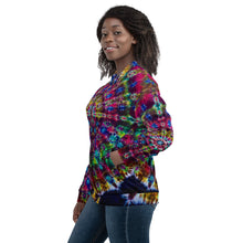 Load image into Gallery viewer, &#39;Celebration of Life&#39; Unisex Bomber Jacket (Polyester)