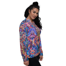 Load image into Gallery viewer, &#39;Totem Matrix&#39; Unisex Bomber Jacket (Polyester)