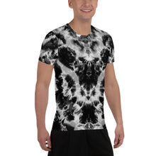 Load image into Gallery viewer, Winged Serpent&#39; All-Over Print Men&#39;s Athletic T-shirt (Slim Fit)