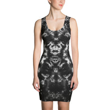 Load image into Gallery viewer, Gargoyle Guardian&#39; B&amp;W Sublimation Cut &amp; Sew Dress