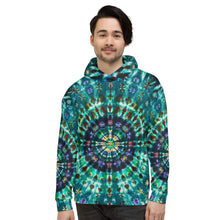 Load image into Gallery viewer, Peacock Throne&#39; Unisex Hoodie