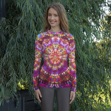 Load image into Gallery viewer, Transcendant Orchidaceae&#39; Women&#39;s Rash Guard